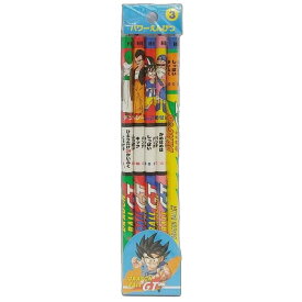 ドラゴンボールGT パワーえんぴつ 3 (HB鉛筆5本セット) 長さ：17.5cm 日本製 文房具 文具 雑貨 / ショウワノート [ 新品 ]
