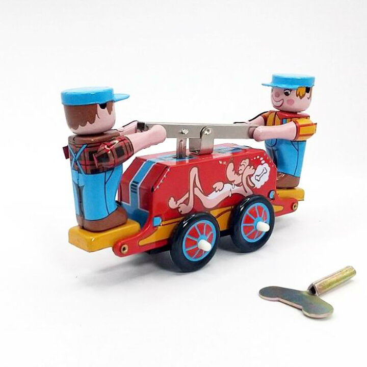楽天市場】ぜんまいポンプ車 RAILWAY TRUCK MS351 ブリキ製 ブリキの 