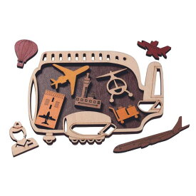 かつのう エアポート 木製詰込みパズル 脳TOY パズル / ハナヤマ [ 新品 ]