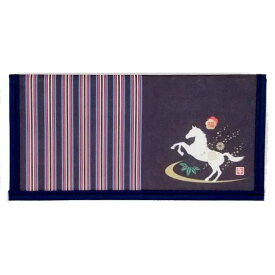 【P10倍】 干支財布 午年 たて縞 令和八年/2026年カレンダーとしても使える優れもの 雑貨 [ 新品 ]