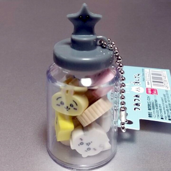 楽天市場】ちいかわ つめつめ消しゴム (1ボトル/全12種入り) ※ボトル 