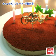 誕生日ケーキ 送料無料 生チョコレアチーズケーキ【ローソク・プレート・メッセージカード・無料】【チョ…