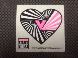 �A�����J �X�e�b�J�[ VISION STREET WEAR ���S �X�e�b�J�[