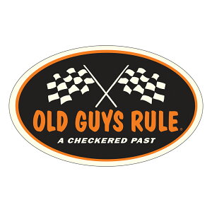 �X�e�b�J�[ ��OLD GUYS RULE�� �I�[���h�K�C�Y ���[�� CHECKERED PAST �X�e�b�J�[ 128×80