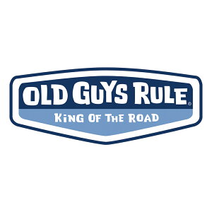�X�e�b�J�[ ��OLD GUYS RULE�� �I�[���h�K�C�Y ���[�� KING OF THE ROAD �X�e�b�J�[ (BLUE) 102×45