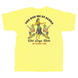 ■OLD GUYS RULE■ オールドガイズルール HAD ME AT ALOHA Tシャツ メンズ プレゼント 夏 ギフト