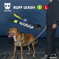 【zee.dog official web store】RUFF LEASH S/Lサイズ ラフリード 犬 リード 衝撃吸収 バネ おしゃれ あ…