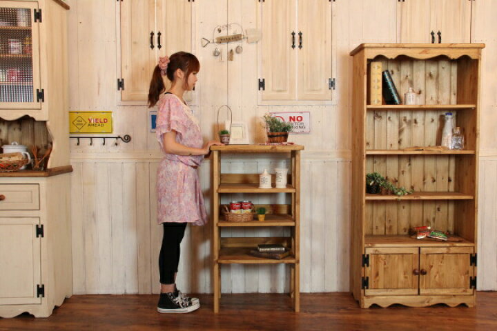 楽天市場】COUNTRY・シンプル・3段ラック オーダーメイド 