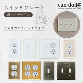 スイッチプレート 【 アメリカンスイッチ　タイプ 】コンセントカバー スイッチ 照明 照明器具 ペンダントランプ 陶器 北欧 レトロ ナチュラル 雑貨 アメリカンスイッチ DIY essence エッセンス コンセント 蛍スイッチ 差込口 プラグ