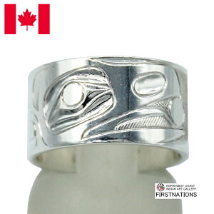 Ji_ CfBA WG[ O w Z lCeBu Vo[925 KWAGIULTH  Landon Gunn Cu RAVEN ^KX 14.5