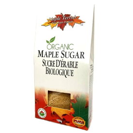 オーガニックメープルシュガー（顆粒） 100g カナダ土産 メイプルシュガーメープル お取り寄せ品