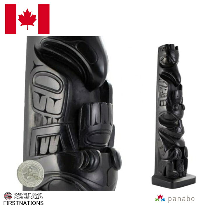 楽天市場】トーテムポール TOTEM POLE 博物館再現品 カナダ 先住民