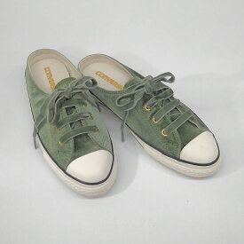 CONVERSE ALLSTAR S VELVET MULE OXコンバース　オールスター　Sベルベット　ミュール　オックスカーキ