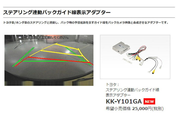 楽天市場 取寄商品 カロッツェリアkk Y101ga Nd 8ii Kk Y1bcヴォクシー ノア エスクァイア 80系 ステアリング連動 ガイド線表示カメラセット ｃａｒ電倶楽部 楽天市場店
