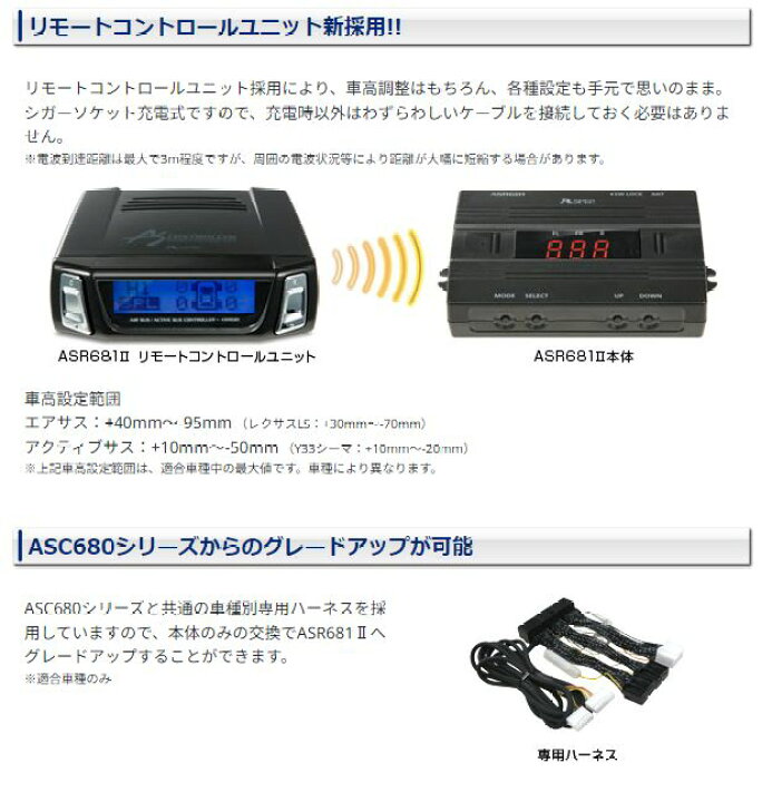 楽天市場】【取寄商品】データシステムASR681II+H-087GレクサスLS460 