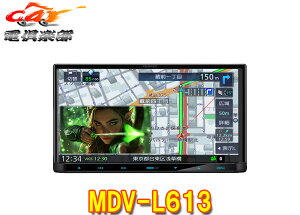 �y��񏤕i�z�P���E�b�hMDV-L613�ʑ��i�r7V�^180mm2DIN�X�^���_�[�h���f��/�n�f�W/Bluetooth/DVD/USB/SD/HDMI���͑Ή�