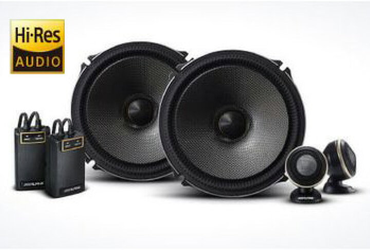 楽天市場】ALPINEアルパインX-181S(X-180S後継)大口径18cmセパレート2 