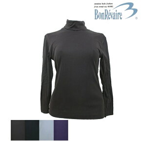 ���� �C���i�[ �X�^���h�J���[ �n�C�l�b�N 812112 M L �`���R �u���b�N ��100% ���G����_�炩 ���{�� BonRevaire �{�������F�[�� ��������