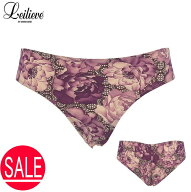 leilieve レイリエヴ ブラジリアンショーツ ビキニ M ワイン 大人かわいい インポートランジェリー 上品 …