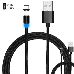 i3_ZbgjX}z [dP[u }Olbg  Type-C microUSB ЖʃCgjO } 1m 2m LED  Android ^CvC AhCh X}[gtH