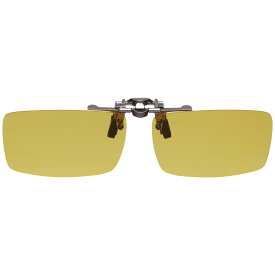 サングラス メガネの上からかける 偏光 クリップオン 着脱式 ウェリントン UVカット メンズ レディース 全8色 GD-CL-GLASS
