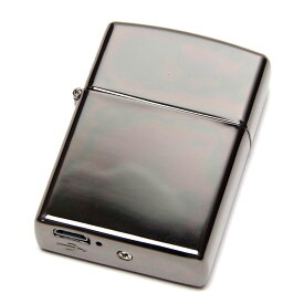 プラズマライター usbライター ジッポー風 USB充電式 アークライター オイル ガス不要 充電式ライター