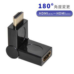 HDMI  A_v^ pxύX L^ ] z P[u ^CvA ϊA_v^[ 180° ^