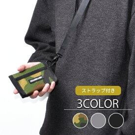 子供 財布 男の子 首かけ 小型 ウォレット ミニ カードケース パスケース コインケース 小銭入れ ストラップ 持ち運び キッズ 首掛け おしゃれ