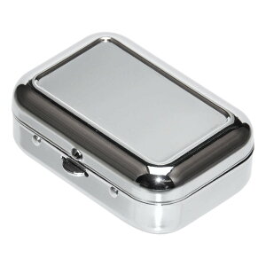 携帯灰皿 小型 ポケット灰皿 たばこ置き コンパクト おしゃれ ステンレス ワンタッチ 全2色 GD-KEIHAIZNEW