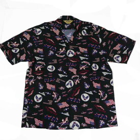 AVIREX アヴィレックス(アビレックス) 783-3123023 アロハシャツ USAFA ALOHA SHIRT USAFA