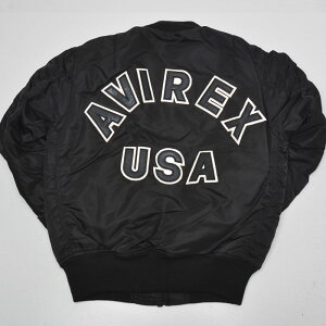 �y���������z AVIREX �A���B���b�N�X(�A�r���b�N�X)6102171(6162164) MA-1 LOGO ���S ma1