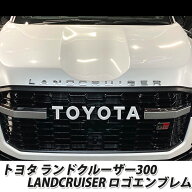 オリジナル LANDCRUISER （ランドクルーザー300）用 カスタムロゴエンブレム 5種類（シルバー/ゴールド/…
