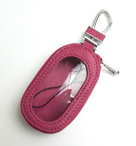 【名入れ可能】 スマートキーケース ホンダ N-BOX N-BOX CUSTOM 用 全8色 オーバルクリア窓付きタイプ 本革 キーカバー ラッピング無料 おしゃれ 新型 エヌボックス カスタム アクセサリー