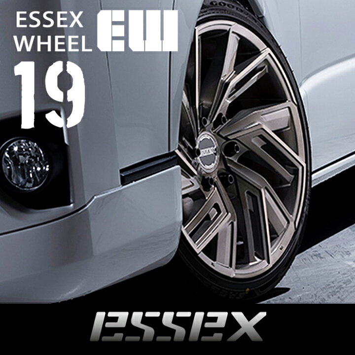 楽天市場】【ESSEX/エセックス】 ホイール EW 19インチ ブラック 