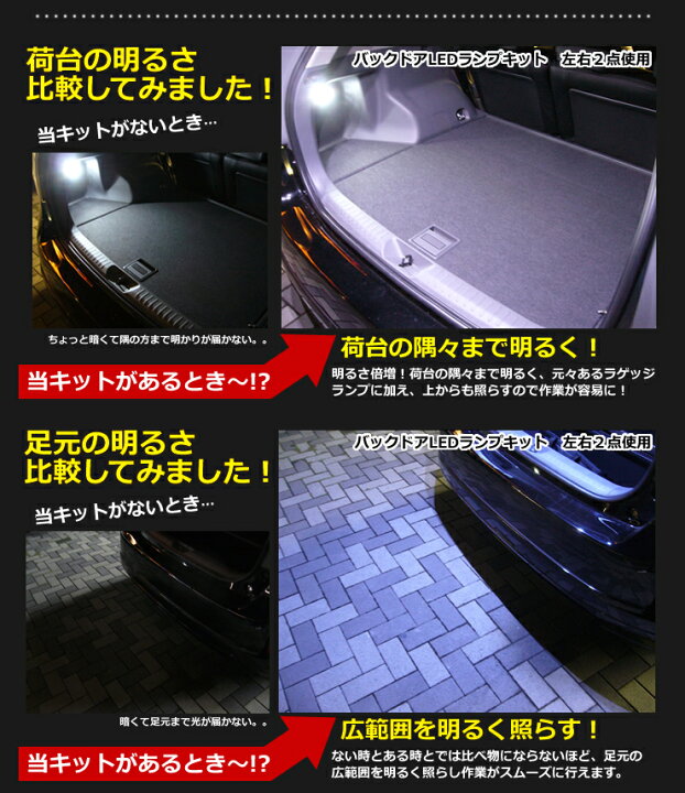 楽天市場 マツダ Cx 5 Ke系 用 バックドアledランプ増設キット パネル左右2点 リアラゲッジランプ増設キット Led Awesome オーサム バックドア バックゲート リアラゲッジ 増設 カーブティックイフ
