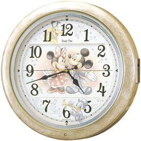 ディズニーからくり時計　ディズニータイム　セイコー クロック　SEIKO 　FW561A　壁掛け時計　掛け時計　電波時計　ウォールクロック　報時　名入れ　文字入れ
