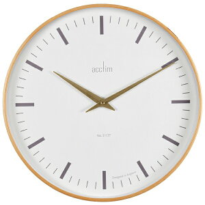 acctim |v BONDE XL Wall Clock AC25001 LIGHT WOOD _ CMXyz