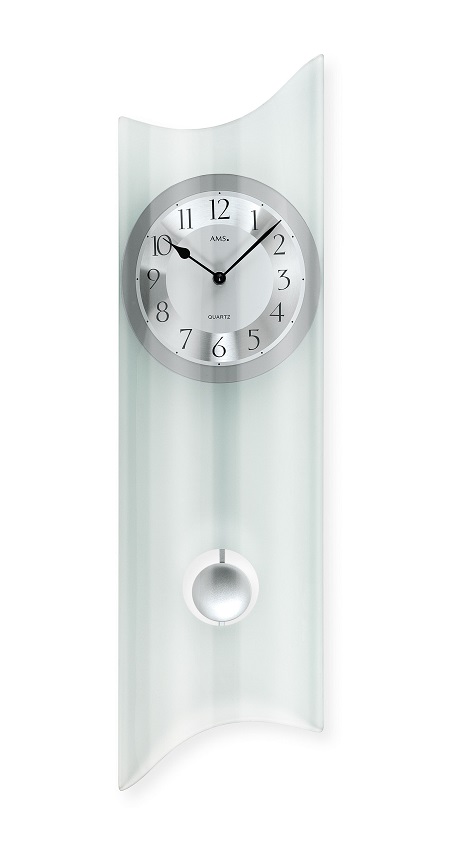 ガラスが美しい振り子時計！　ＡＭＳアームス振り子時計　7324　AMS振り子時計 | インテリア雑貨　セシセラ
