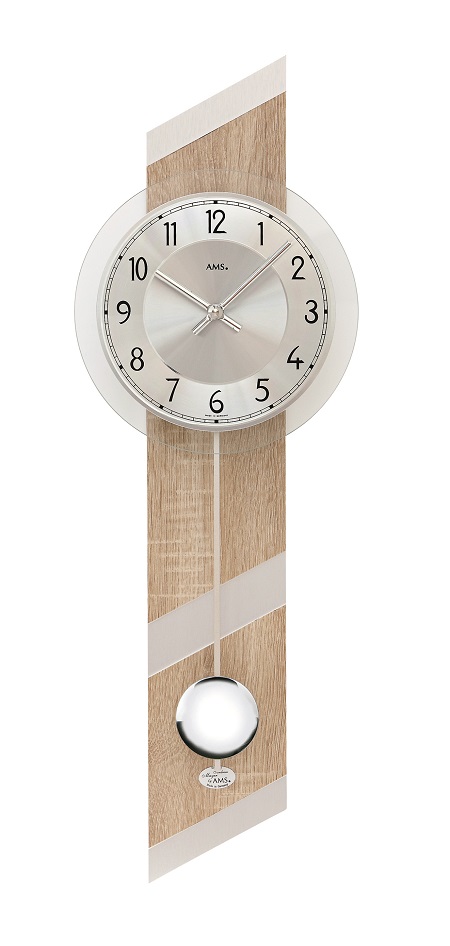 58％以上節約 ＡＭＳアームス振り子時計 7415 ドイツ製 アームス掛け時計 AMS掛け時計 高評価