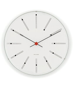 AlERuZ|v ARNE JACOBSEN Wall Clock Bankers 210mm@43630@Ǌ|v@k@ROSENDAHL