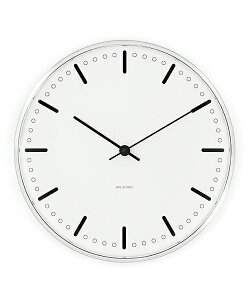AlERuZ|v @ARNE JACOBSEN Wall Clock CityHall 290mm@43641 Ǌ|v@k@ROSENDAHL