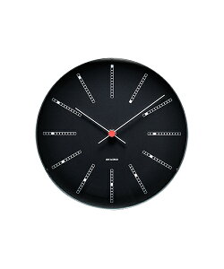 �A���l�E���R�u�Z���|�����v�@ ARNE JACOBSEN Wall Clock Bankers 290mm�@43646�@�Ǌ|�����v�@�k���@ROSENDAHL