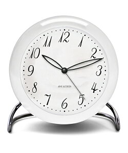 AlERuZuv ARNE JACOBSEN Table Clock LK 43670 ROSENDAHL