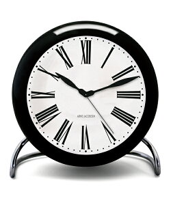 AlERuZuv ARNE JACOBSEN Table Clock Roman @43671@ROSENDAHL