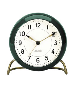 AlERuZuv@ڊo܂v ARNE JACOBSEN@Table Clock 43677 STATION O[