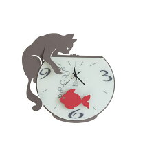 楽天市場】猫 アルティ・エ・メスティエリの通販 新品未使用アルティエメスティエリ 壁掛け時計 猫 金魚Arti＆Mestieri
