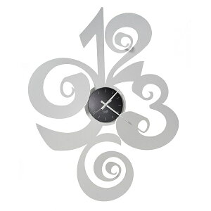 Arti e Mestieri |v AeBEGEXeBG@Wall Clock Odeon Big@3474-C158 Marble White C^A @Ǌ|vyz