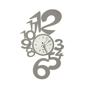 AeB G XeBG Arti e Mestieri |v AeBEGEXeBG@Wall Clock Lupin Big@3624-C135 Mud/IvoryC^A @Ǌ|vyz