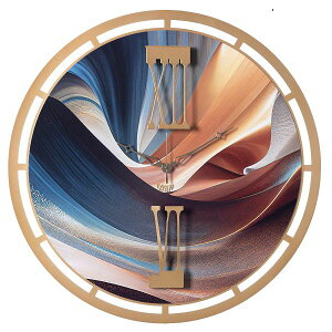 AeB G XeBG Arti e Mestieri |v@AeBEGEXeBG@Mood Design wall clock 3834-C347 Gold/golden/dunes C^A @Ǌ|vyz