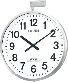 掛け時計　シチズン　大型壁掛け時計　屋外　電波掛け時計　パルウェーブM611B　4MY611-B19　CITIZEN掛け時計 名入れ